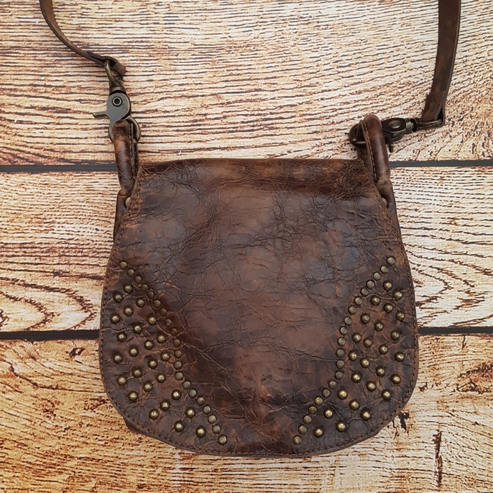 FRYE Studded Crossbody Bag